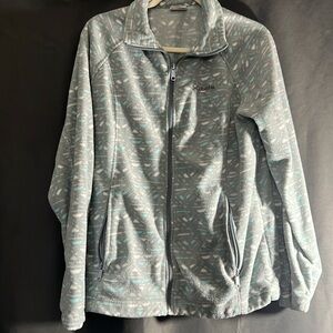 Columbia front zipper sweater